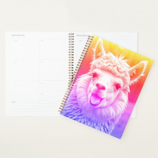 Llamastische stijl planner (Display)