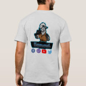 llamav4 t-shirt (Achterkant)