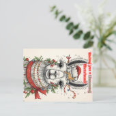 LLamazing Christmas Llama Holiday Postcard Feestdagenkaart (Staand voorkant)