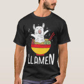 Llamen  Llama Hilarious Sayings T-shirt (Voorkant)