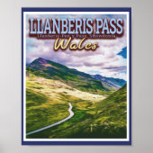 LLANBERIS PASS - SNOWDONIA - NOORD WALES POSTER (Voorkant)