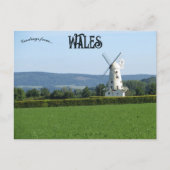 Llancayo Windmill Wales  Briefkaart (Voorkant)