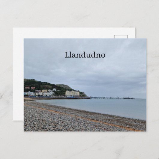 Llandudno Briefkaart (Voorkant / Achterkant)