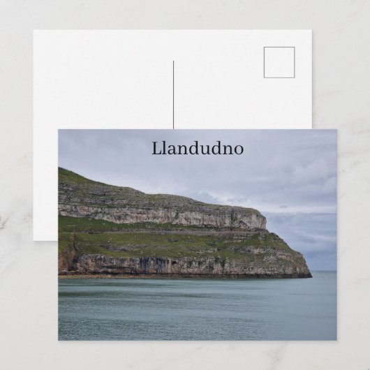 Llandudno Briefkaart (Voorkant / Achterkant)