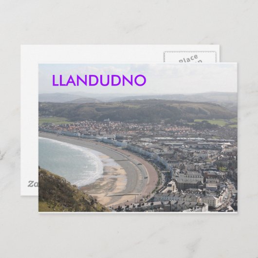LLANDUDNO BRIEFKAART (Voorkant / Achterkant)