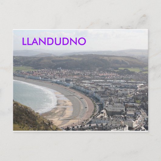 LLANDUDNO BRIEFKAART (Voorkant)