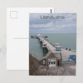 Llandudno Pier Briefkaart (Voorkant / Achterkant)
