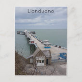 Llandudno Pier Briefkaart (Voorkant)