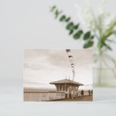 Llandudno pier North Wales Briefkaart (Staand voorkant)