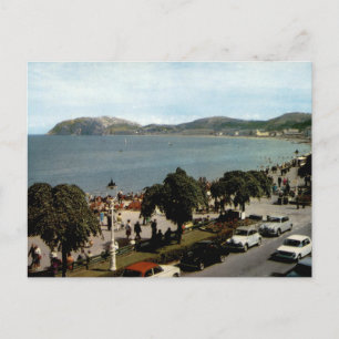 Llandudno Promenade Little Orme Vintage Uitzicht Briefkaart