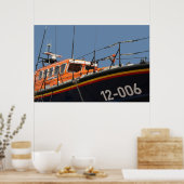 Llandudno reddingsboot. poster (Keuken)