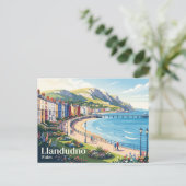Llandudno Wales Briefkaart (Staand voorkant)