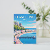 Llandudno Wales Briefkaart (Staand voorkant)