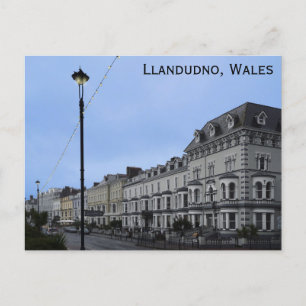 Llandudno Wales Welsh Travel Briefkaart