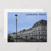 Llandudno Wales Welsh Travel Briefkaart (Voorkant / Achterkant)