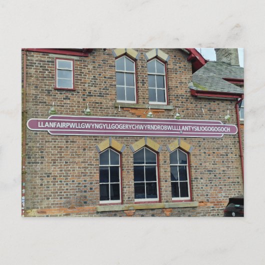 Llanfairpallgwyngyll Briefkaart (Voorkant)