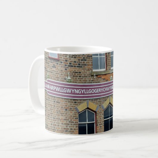 Llanfairpwell Koffiemok (Voorkant links)