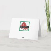 Llangers Birthday-kaart die u kunt personaliseren: Kaart (Achterkant)