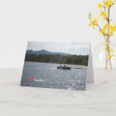 Llangers Birthday-kaart die u kunt personaliseren: Kaart (Gele Bloem)