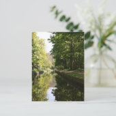 Llangollen Canal Boat door Bridge Briefkaart (Staand voorkant)