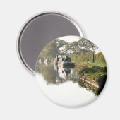 Llangollen Canal Boat door Bridge Magnet (Voorkant / Achterkant)