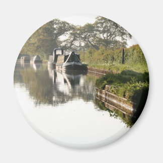 Llangollen Canal Boat door Bridge Magnet