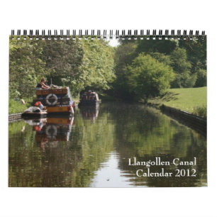 Llangollen Canal Calendar 2012 Kalender
