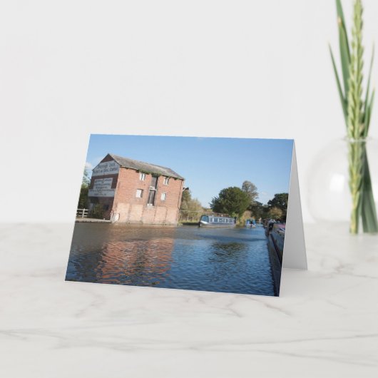 Llangollen Canal Ellesmere England Bedankkaart (Voorkant)