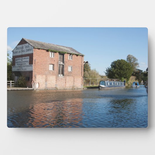 Llangollen Canal Ellesmere England Fotoplaat (voorkant)