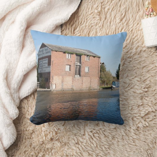 Llangollen Canal Ellesmere England Kussen (Deken)