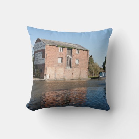 Llangollen Canal Ellesmere England Kussen (Voorkant)