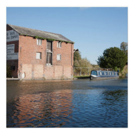 Llangollen Canal Ellesmere England Perfect Poster
