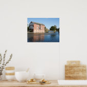 Llangollen Canal Ellesmere England Poster (Keuken)