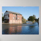 Llangollen Canal Ellesmere England Poster (Voorkant)