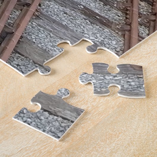 Llangollen Railway Jigsaw Puzzle Legpuzzel (Zijkant)