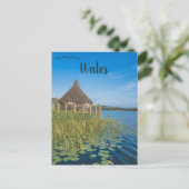 Llangorse Lake Brecon Wales Briefkaart (Staand voorkant)