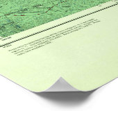 Llano TX Topo Map Poster (Hoek)