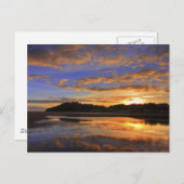 Llanstephan Sunset Briefkaart (Voorkant / Achterkant)