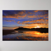 Llanstephan Sunset Print (Voorkant)