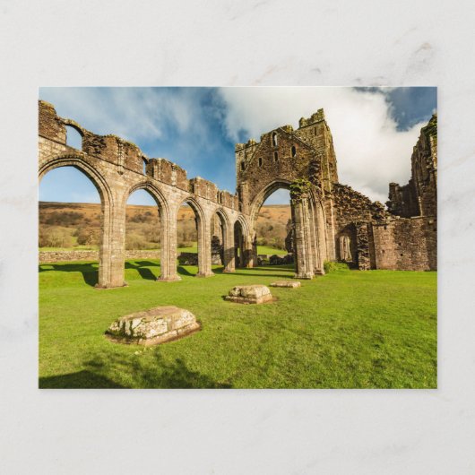 Llanthony Priory Briefkaart (Voorkant)