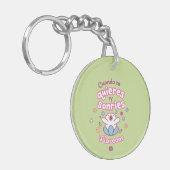 Llavero acrílico│Cuando te quieres y sonries Sleutelhanger (Voorkant Links)