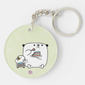 Llavero acrílico│Hoy me siento dulce Sleutelhanger (Achterkant)