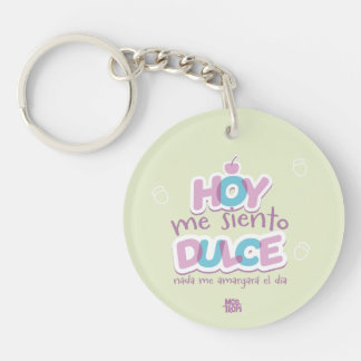 Llavero acrílico│Hoy me siento dulce Sleutelhanger