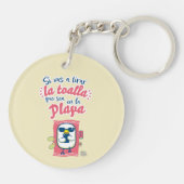 Llavero acrílico│Si vas a tirar Sleutelhanger (Achterkant)