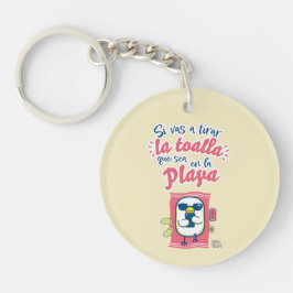 Llavero acrílico│Si vas a tirar Sleutelhanger