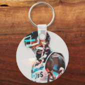 Llavero anthony edwards, baloncesto, sport sleutelhanger (Voorkant)