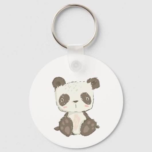 Llavero Chapa Baby Shower Panda Sleutelhanger (Achterkant)