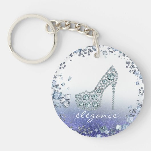 LLAVERO con cristal elegante Sleutelhanger (Voorkant)