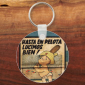 Llavero Cubano Hasta En Pelota Lucimos Bien Sleutelhanger (Voorkant)
