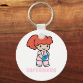 Llavero de enfermera con guantes sleutelhanger (Voorkant)